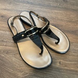 Bandolino Black Sandals, Women’s 10